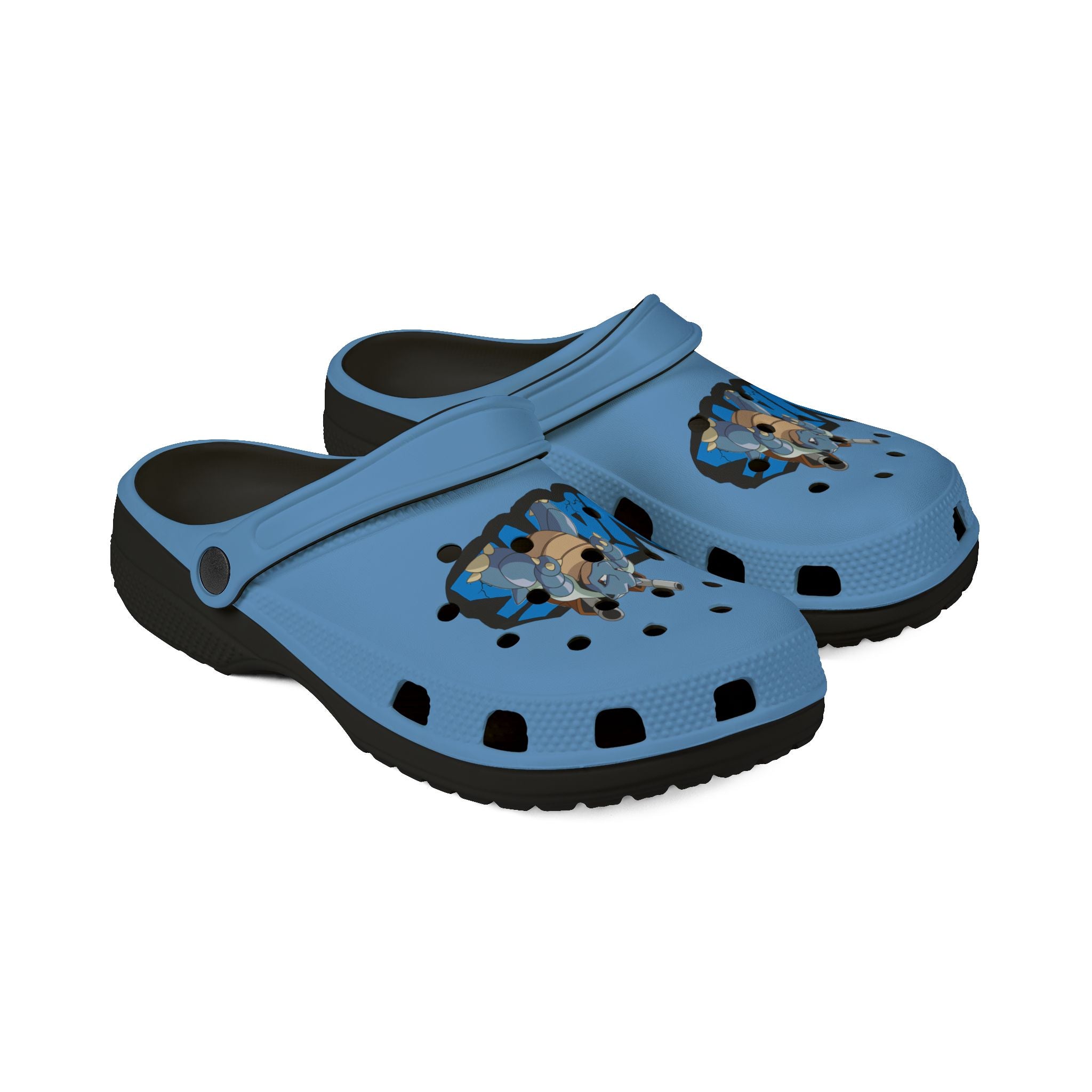 Turtle Z rubber slippers
