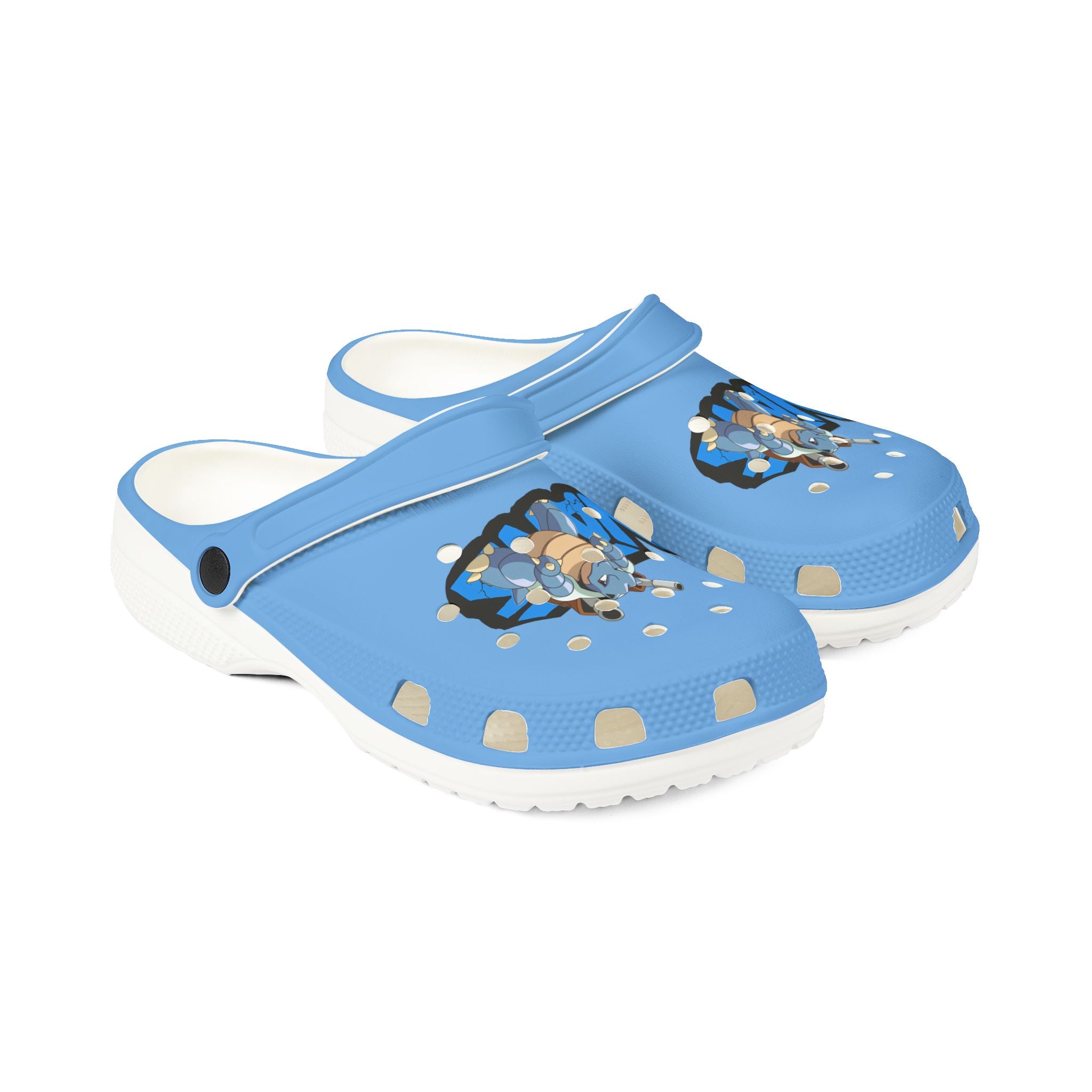 Turtle Z rubber slippers