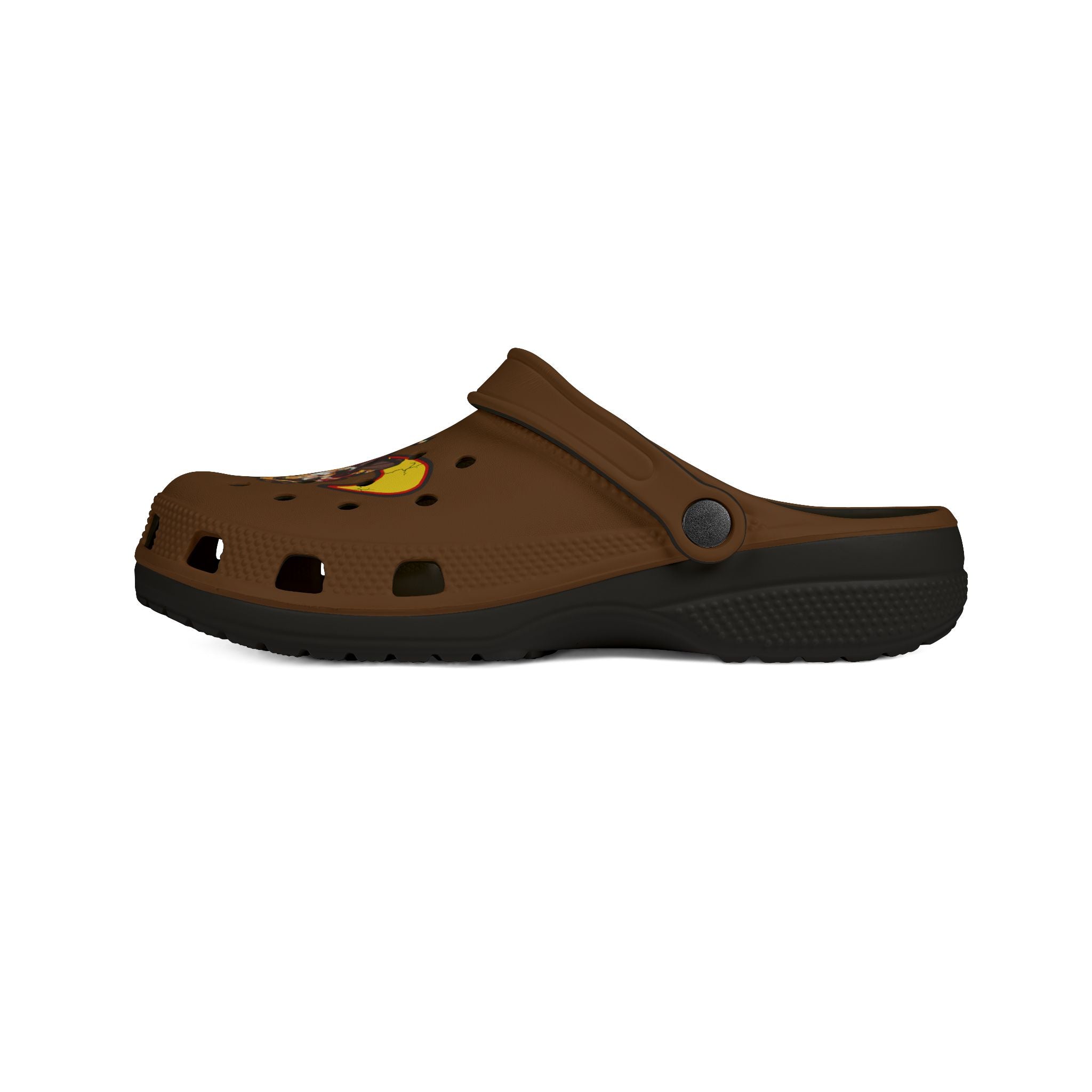 Rin flame rubber slippers