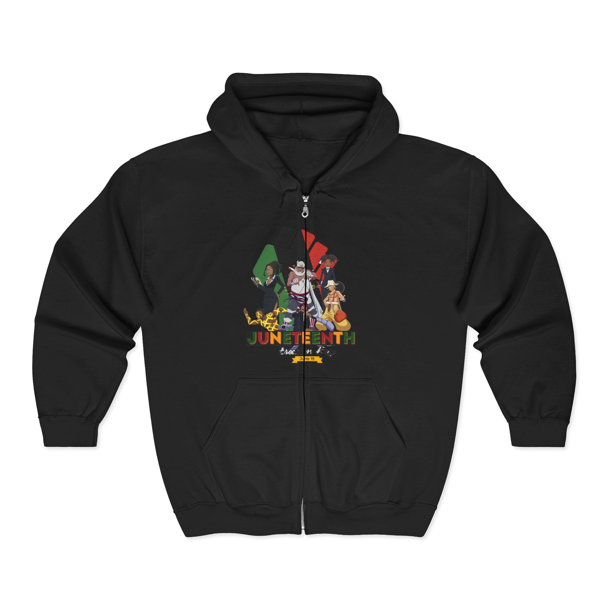 Juneteenth Zip Hoodie