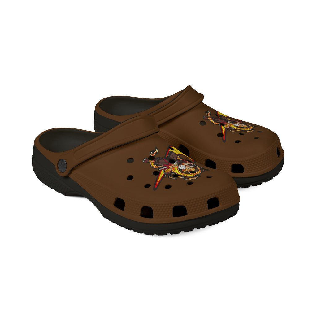 Rin flame rubber slippers