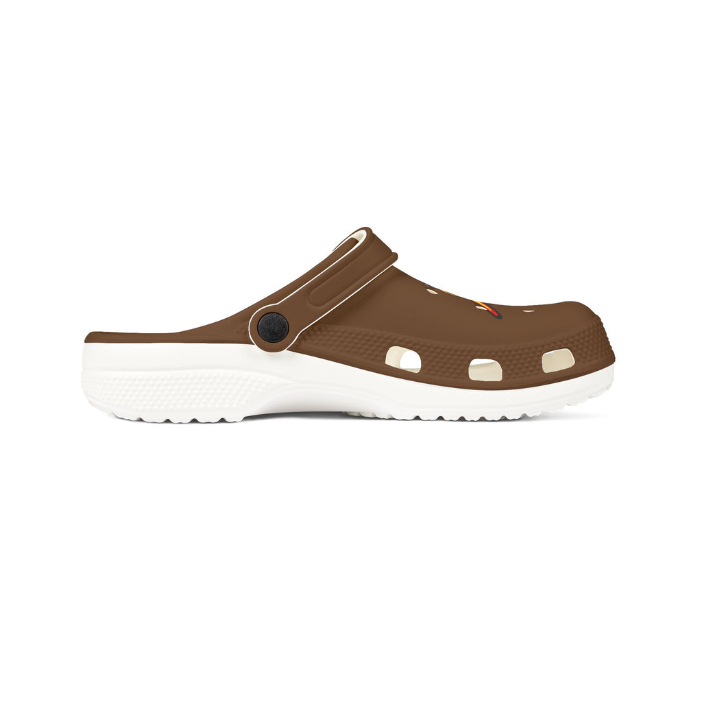 Rin flame rubber slippers