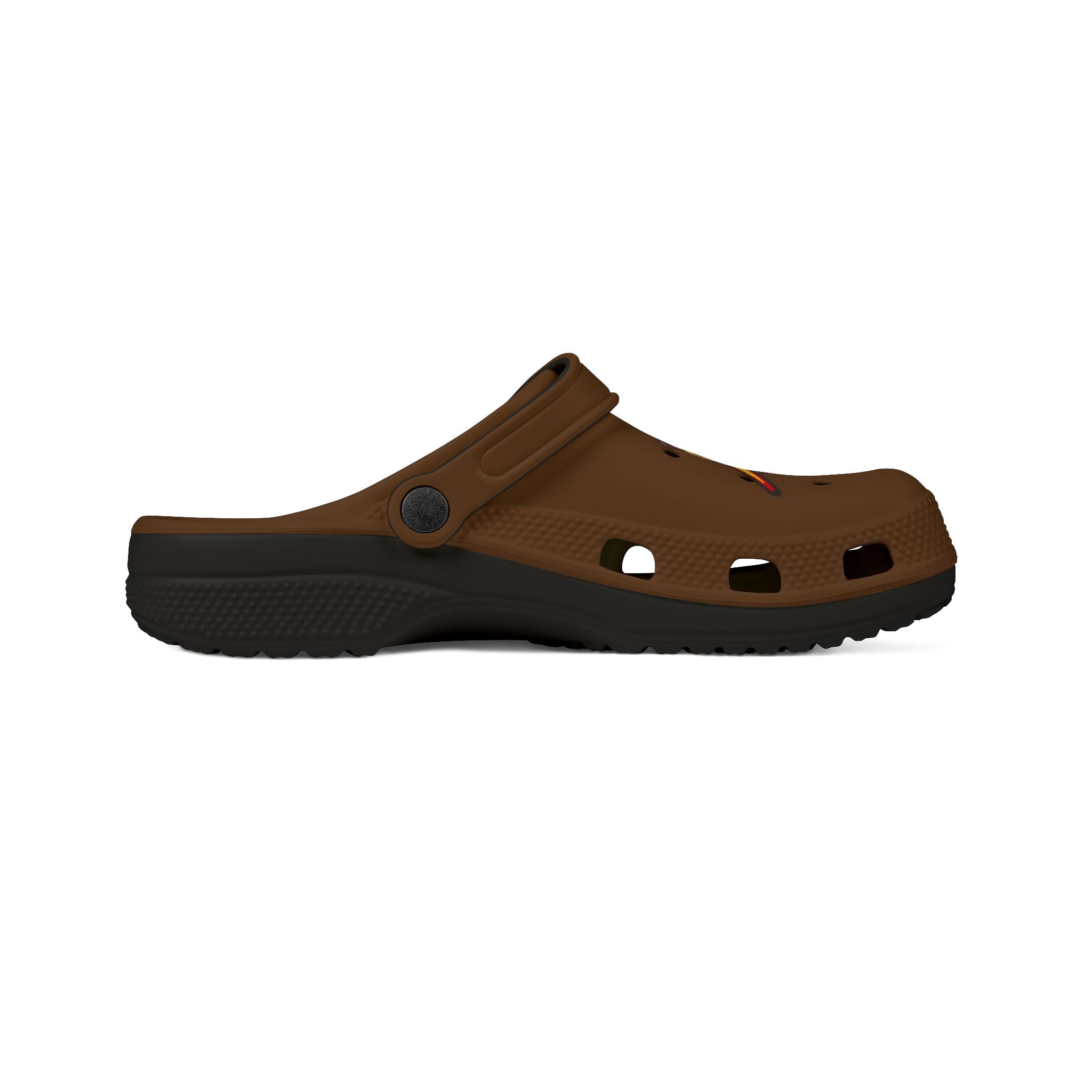 Rin flame rubber slippers